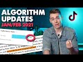 LATEST TikTok Algorithm Updates (January/Febuary 2021)