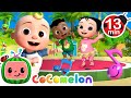 Fun with Friends in A Happy Place! | Dance Party Medley | CoComelon Nursery Rhymes & Kids Songs