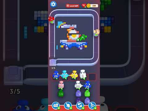 Color Blast: Block Shooter - Level 609