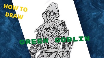 How to draw Green Goblin | (Spiderman No Way Home) Step-by-Step Tutorial
