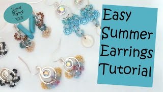 Easy Summer EarringsTutorial