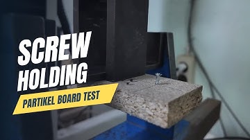 Particle Board Test Screw Holding - Particle Board by RPI