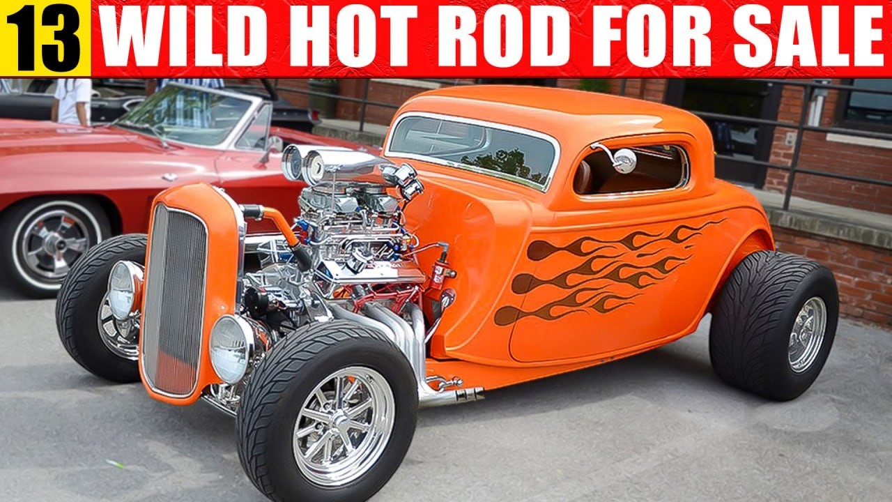 Most Expensive Hot Rods 14 Extreme Hot Rod Cars For Sale – Pure Vintage Madness! - YouTube