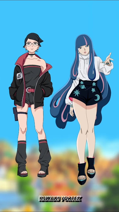 Who is strongest| Sarada vs Naruto/Boruto Kunoichis| #naruto #boruto #anime #whoisstrongest