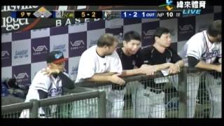 20120608 CPBL Brad Thomas救援 單局3K