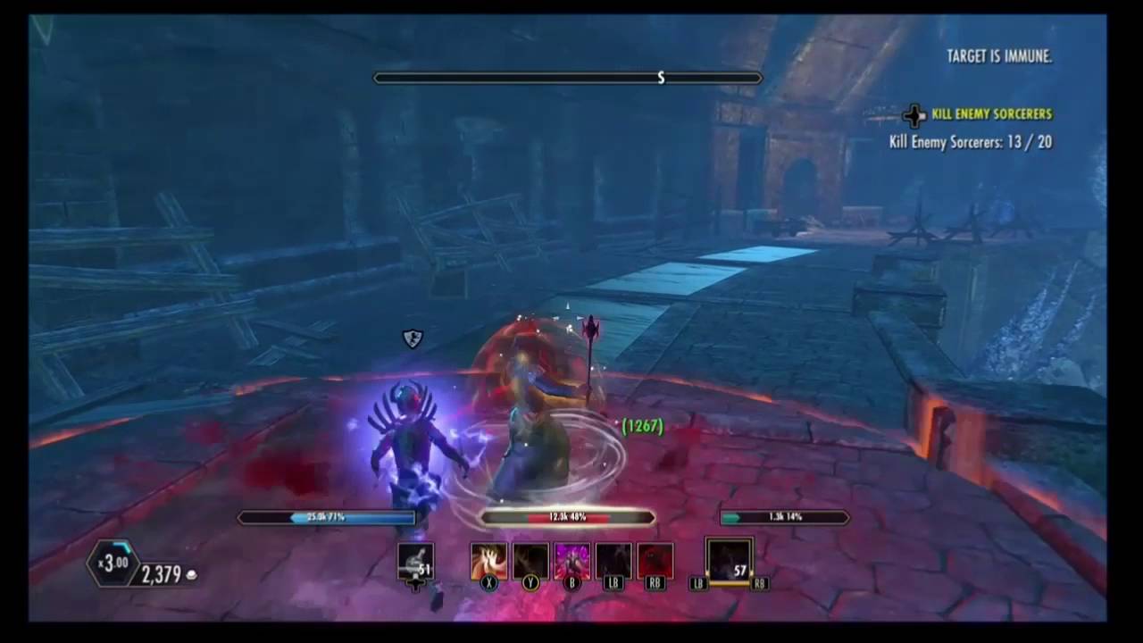 ESOMagicka NB Vicious Death Gameplay YouTube