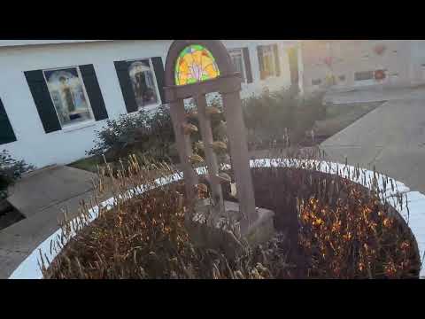 A walk around St. Vincent de Paul Chapel's meditation garden on La. 1 in Innis, Louisiana