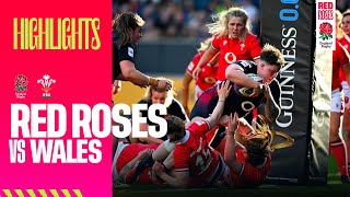 Eight-try England | Red Roses v Wales highlights