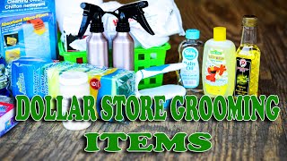 AFFORDABLE GROOMING AND HORSE CARE ITEMS FROM THE DOLLAR STORE!!!!