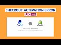 How To Fix PayPal Express Checkout Error On Shopify