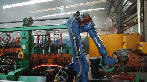 SDGT Quenching line with robots 2021