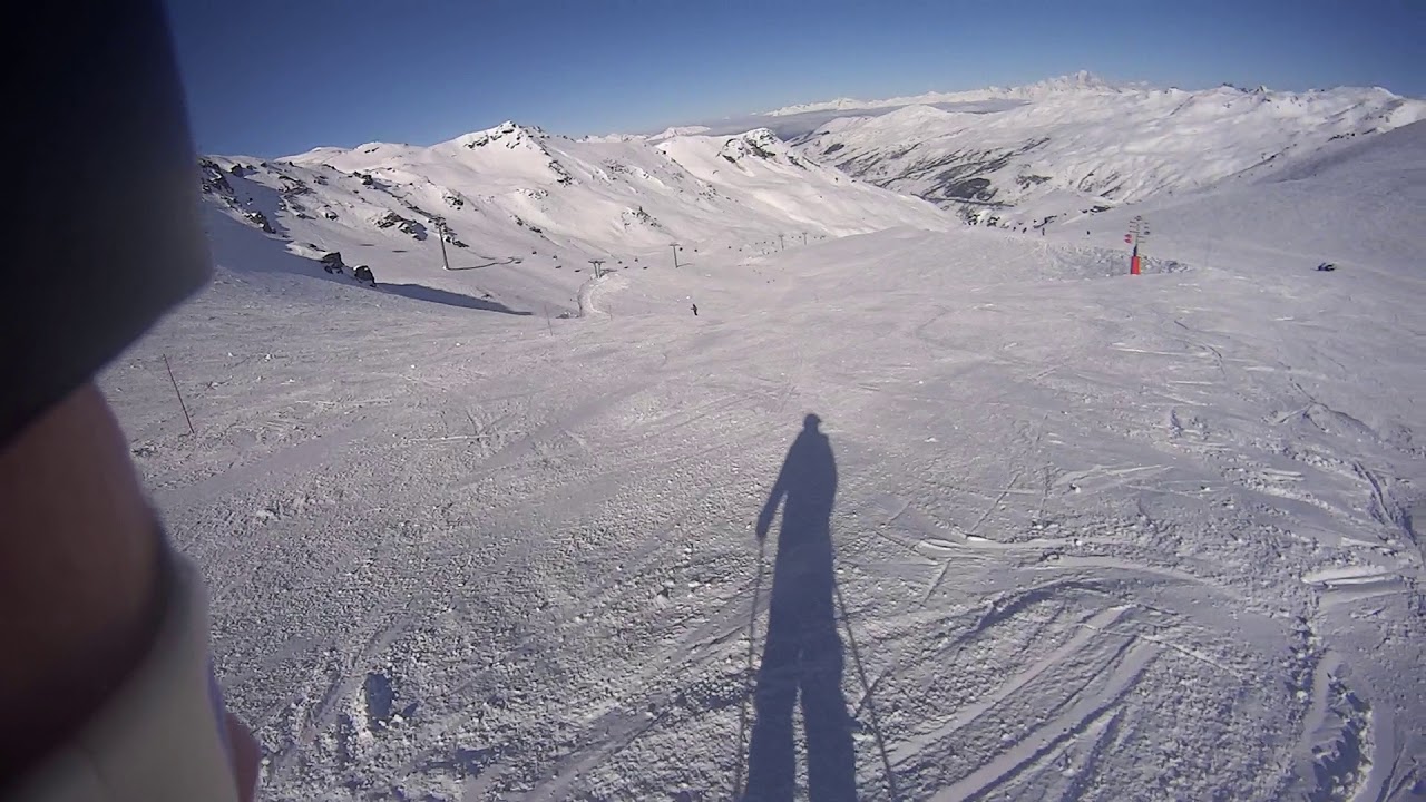 Les Menuires La Masse Station 2 Piste Masse YouTube
