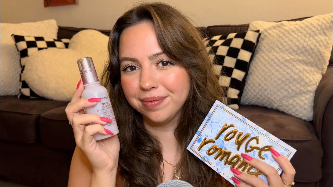 ASMR Ulta and Sephora Haul 💙 | Makeup + Skincare | Makeup Triggers | Tapping, Scratching, Tracing ✨