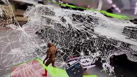 SRWorks UE4 Experiment: Spatial scan+Navigation+Portal