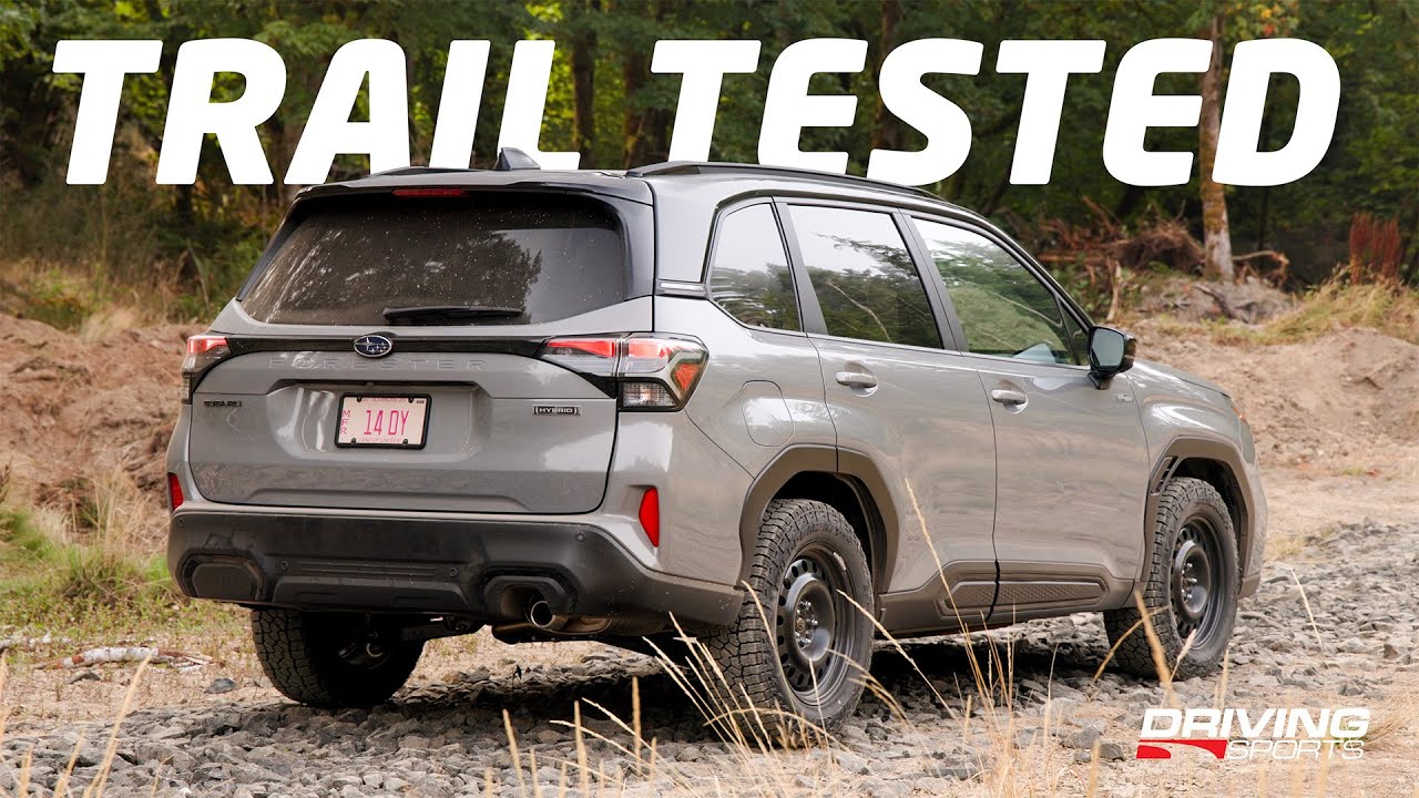 2025 Subaru Forester Hybrid All-Terrain Tire Trail Test