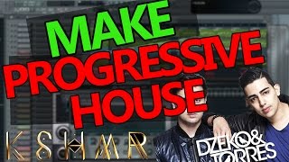 how to make progressive house fl studio tutorial