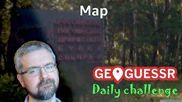 Geoguessr Daily Challenge - No Move September Challenge - This Map Told Me Exactly Where I Was