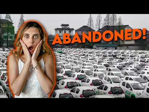 China's INSANE Graveyards Of Electric Cars! (Letting Them Rot)