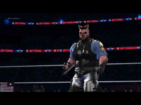 WWE 2K17 - PIGCOP Entrance