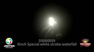 DS060059 6inch Special white strobe waterfall