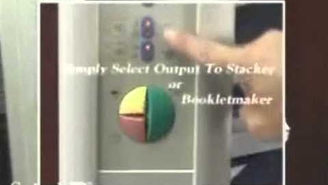 Standard Horizon F40 Bookletmaker with the QC-S10 Collator