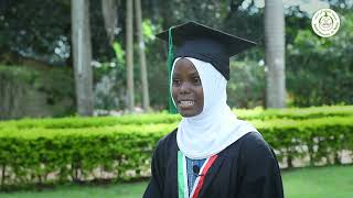 32nd IUIU GRADUATION CEREMONY -  Ms. Hafswa Nabatte