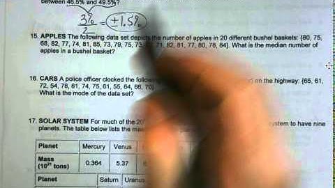 Honors Algebra 2   Unit 8   More Statistical Analysis and Sampling
