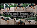 10 Different Types Off Push-ups | Variations Of Push-ups |  #pushups #hindupushups #kudoindia