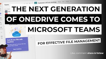 OneDrive is now in Microsoft Teams replacing the Files App
