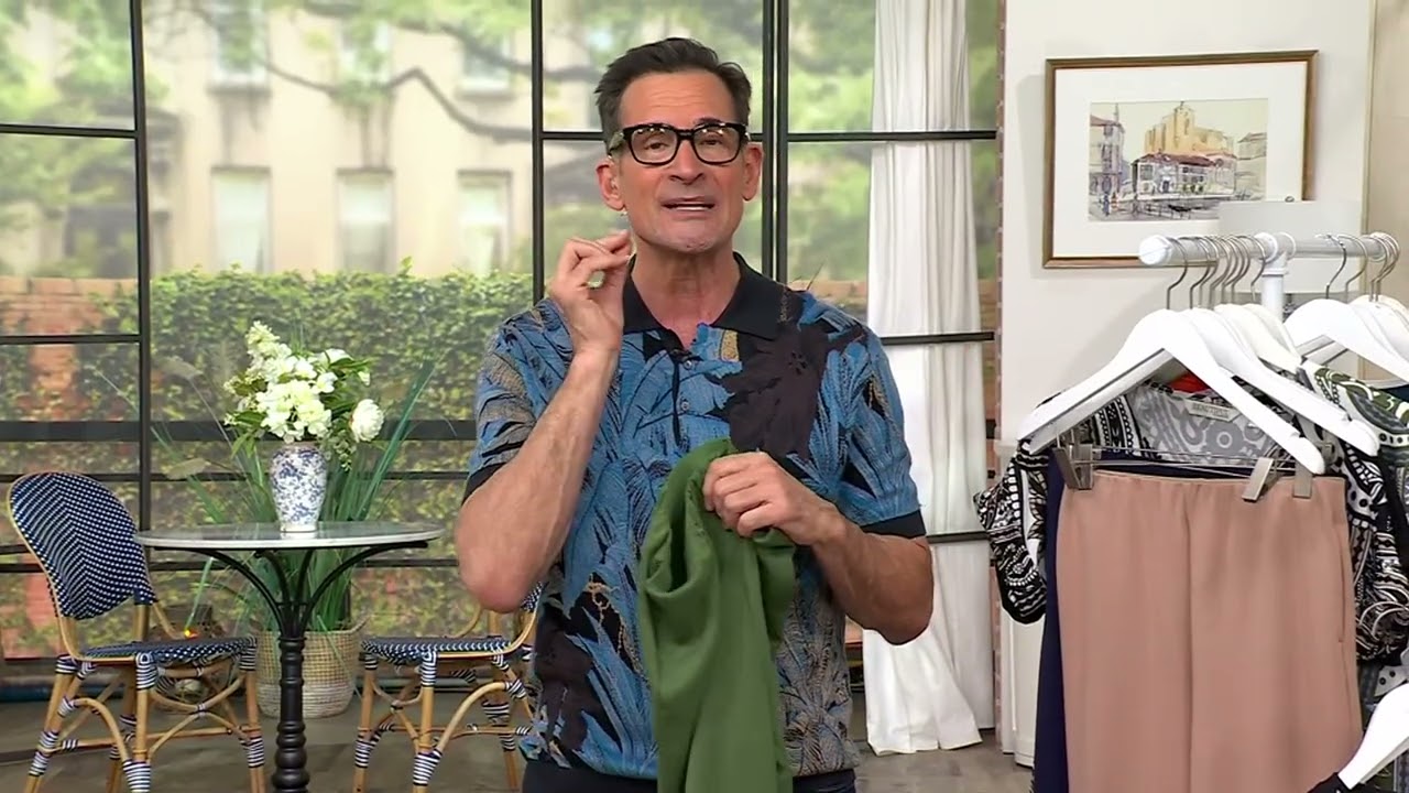 BEAUTIFUL by Lawrence Zarian Pull-On Straight Leg Pant on QVC