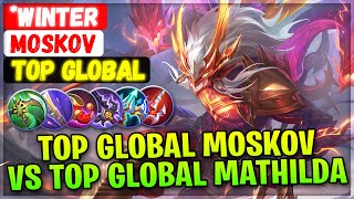 Top Global Moskov VS Top Global Mathilda [ Top Global Moskov ] winter - Mobile Legends Emblem Build