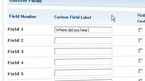 Adding Custom Fields to Your Order Form