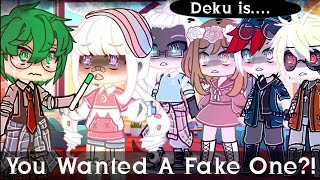 You Wanted A Fake One?! |BNHA/MHA|MEME|Ft. Deku,Bakugo,Todoroki,Uraraka,and Two Y/N's|Omegaverse AU|