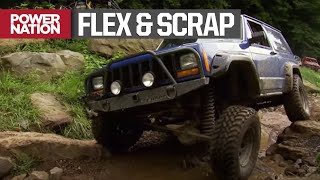 Testing the Upgraded Long Arm Suspension System in our Jeep Cherokee XJ - Trucks! S11, E19