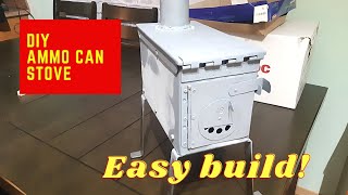 Diy Ammo Can Wood Stove