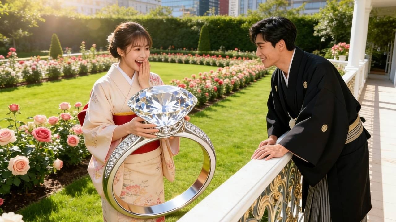 🎀バカな女の子がCEOの指輪を見つけ、思いがけずディレクターが一目惚れ