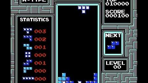Tetris (nintendo) (NES / Nintendo) bug