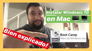 How to install Windows 10 on your Mac using Bootcamp Assistant!