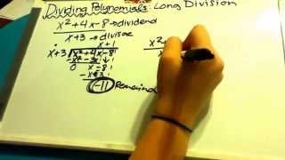 Long and synthetic division precalc extra credit assignment