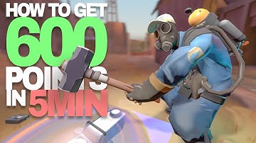 TF2 - How To Get 600 Points in 5 minutes