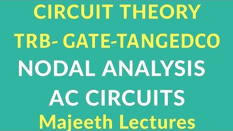 Nodal Analysis Shortcuts AC Circuits