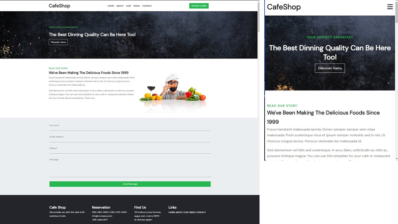HTML & CSS Project Tutorial - Build a Cafe Website - YouTube