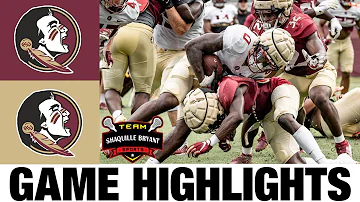 Team Minor Polley vs Team Simon Warrick Highlights | 2024 Florida State Football Spring Game