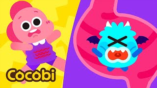 I'm Hungry! Monster In My Belly Song | Nursery Rhymes & Kids Song | Cocobi