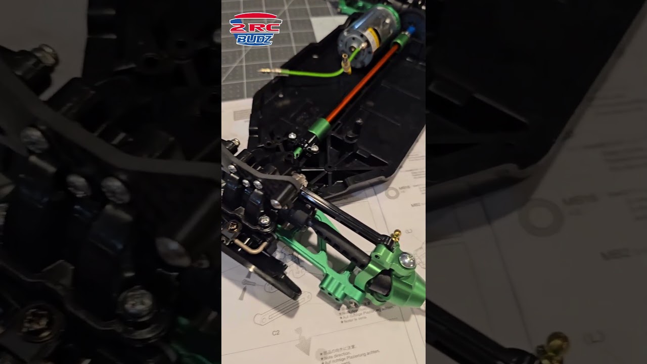 Tamiya Plasma Edge II build steps 11-19. 