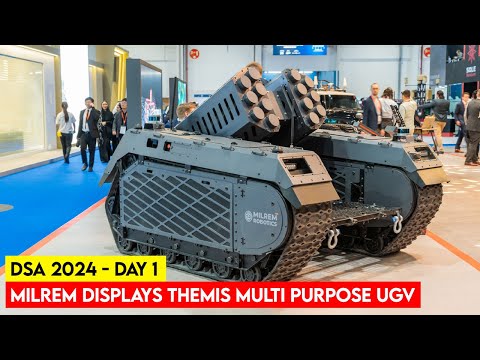 Day 1: DSA 2024 is Showcasing an Advanced Combat UGV thumbnail