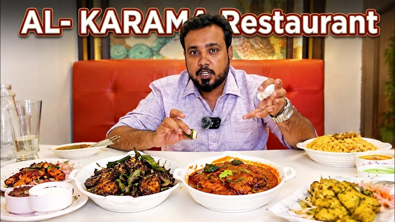 AL -KARAMA real nonveg feast 😱 | Wasim vlogs