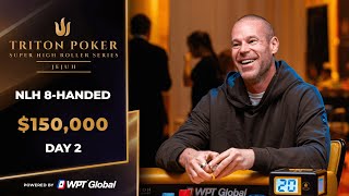 🔴 $150K NLH 8-Handed – Event #7, Day 2 | Triton Poker Series Jeju II 2025