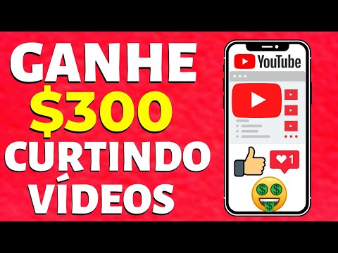 GANHE $300 POR DIA CURTINDO VÍDEOS NO YOUTUBE | COMO GANHAR DINHEIRO NA INTERNET
