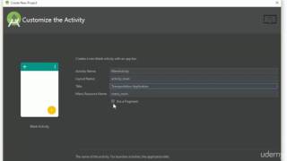 Android App Development Tutorial   08   Configuring New Project  Activity Customization  2016